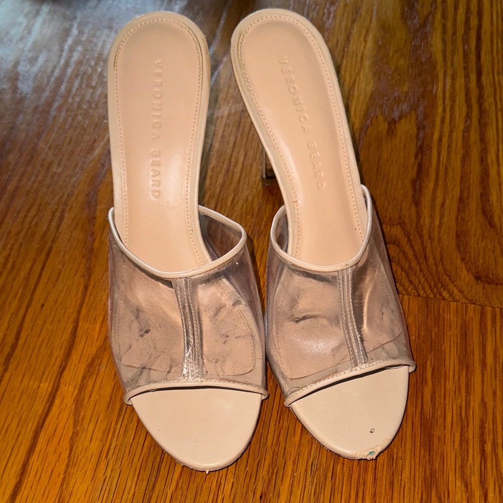 Veronica beard Women's Tan Mules